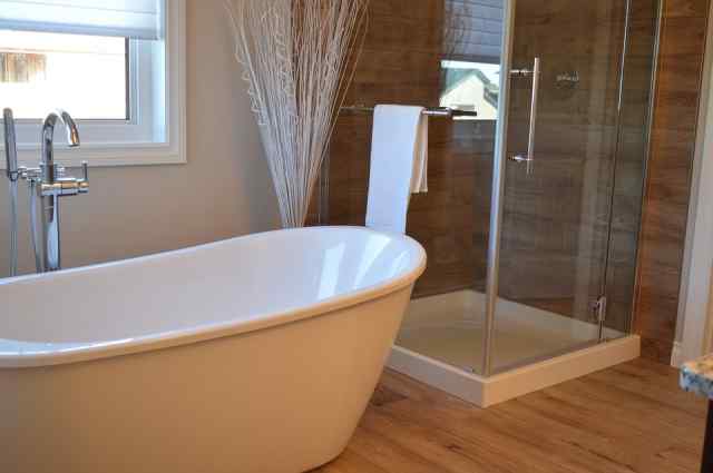 Renovated Bathroom — Plumbers in Erina, NSW
