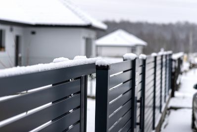 Newly built Melville gates in Western Australia - installed by the expert fencers from Titan Fencing Melville..