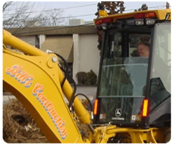 Yellow Tractor | Bill's Construction in Rhode Island