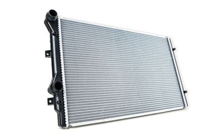 A close up of a radiator on a white background.