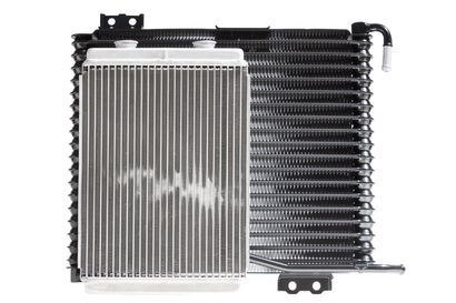 A close up of a radiator on a white background