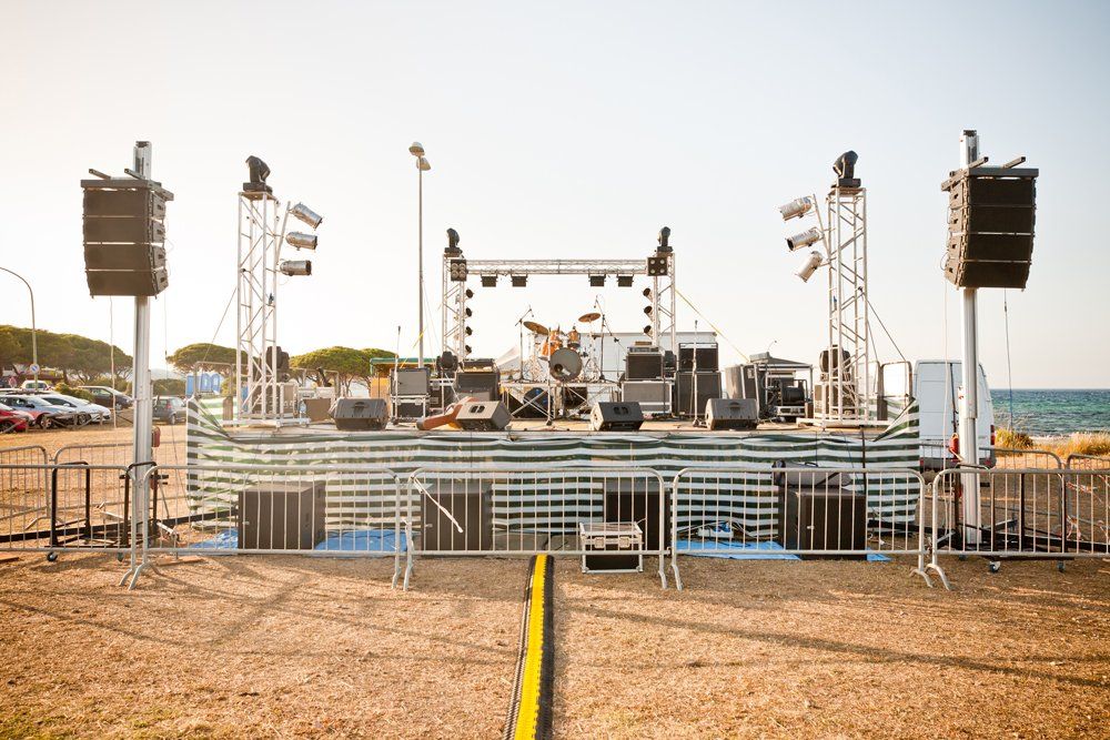 Outdoor Concert Stage — Knoxville, TN — True Grip & Lighting, Inc.