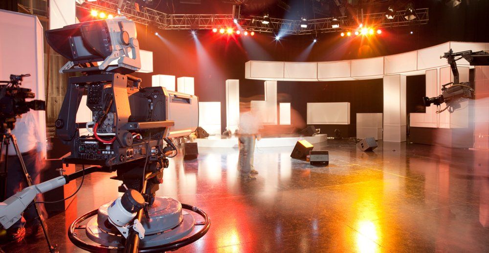 Television Studio with Lighting — Knoxville, TN — True Grip & Lighting, Inc.