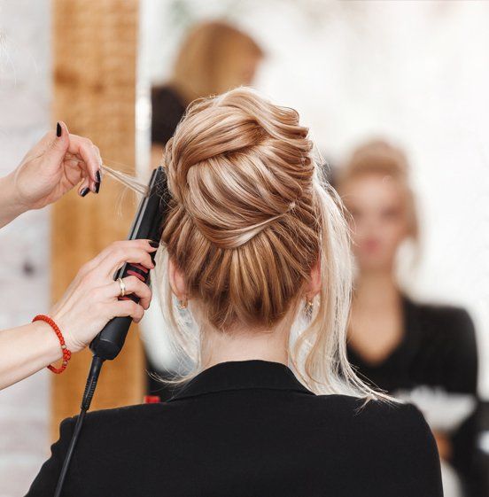 Beauty Salon Making Hair Dress — Mechanicsburg, VA — Molto Bella Salon