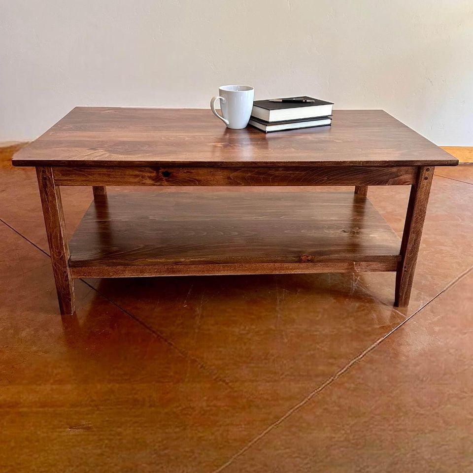 Hand-Built Modern Farmhouse Coffee Table