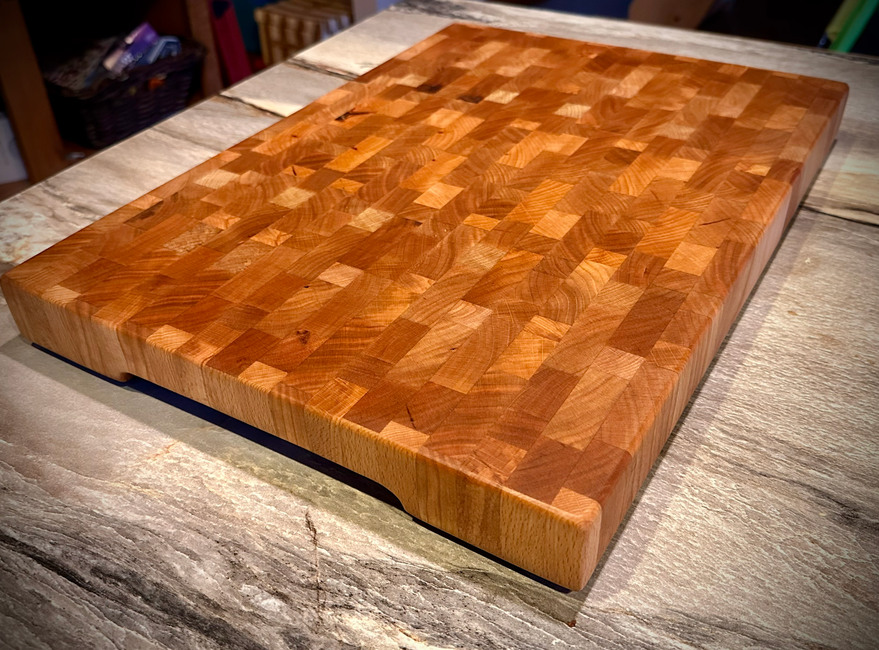 Beech End Grain Cutting Board