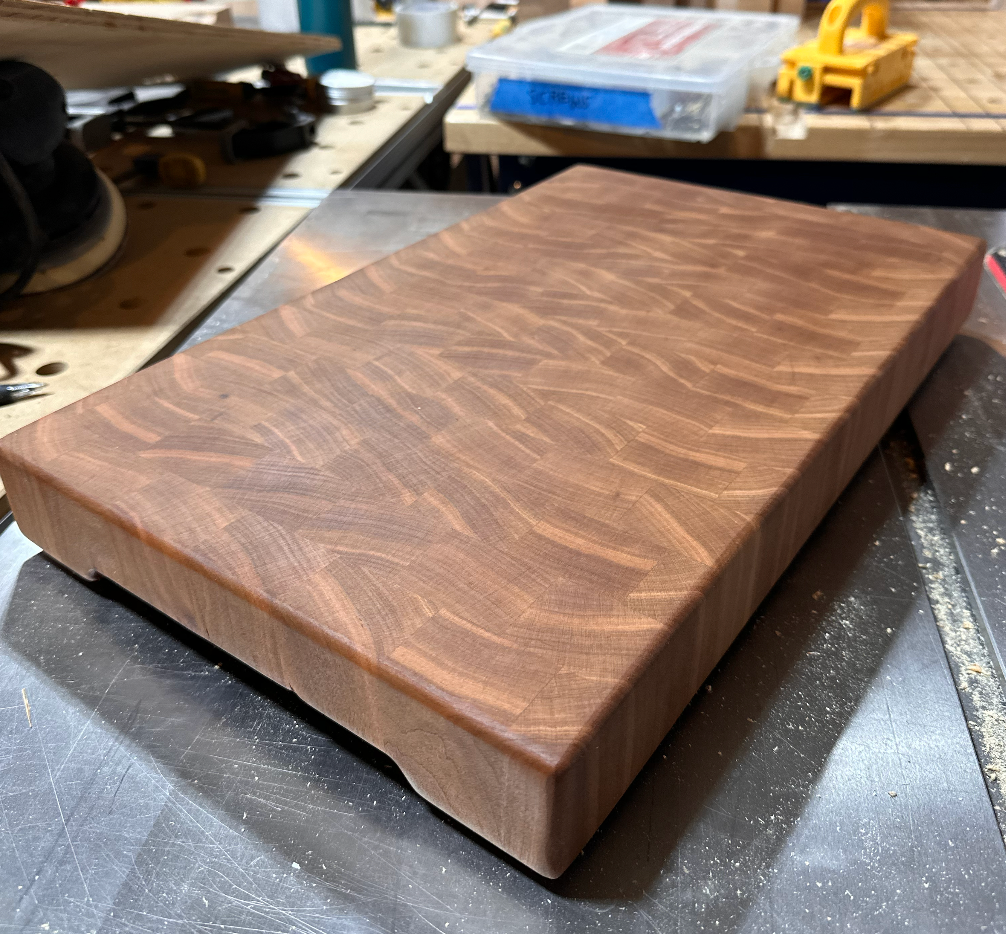 Cherry End Grain Cutting Board