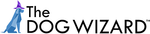 The logo for the dog wizard shows a dog wearing a wizard hat.