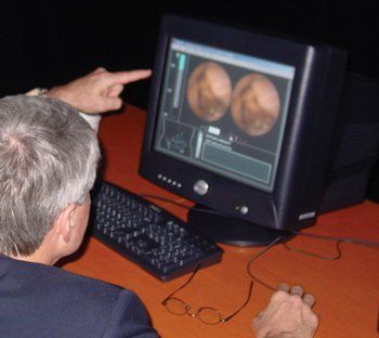 Gastrostomy — Examining Endoscopy In Monitor in Louisville, KY