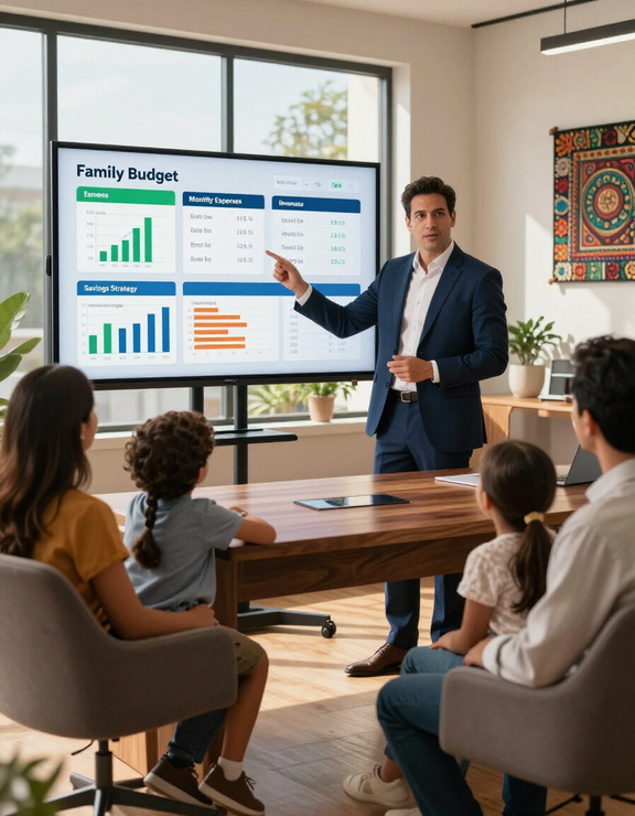 Asesoría financiera personalizada para familias y emprendedores