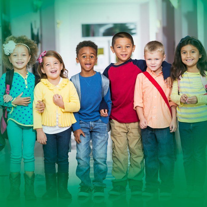 Kids Country Child Care students