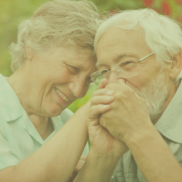 Elderly Senior Housing couple
