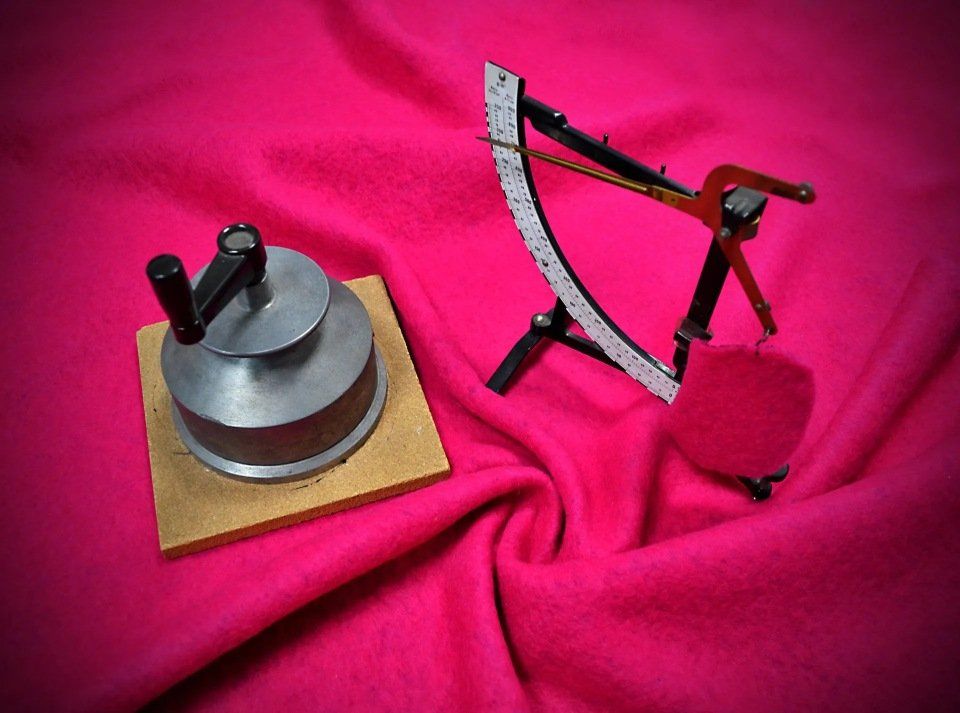 Antique weaving tools