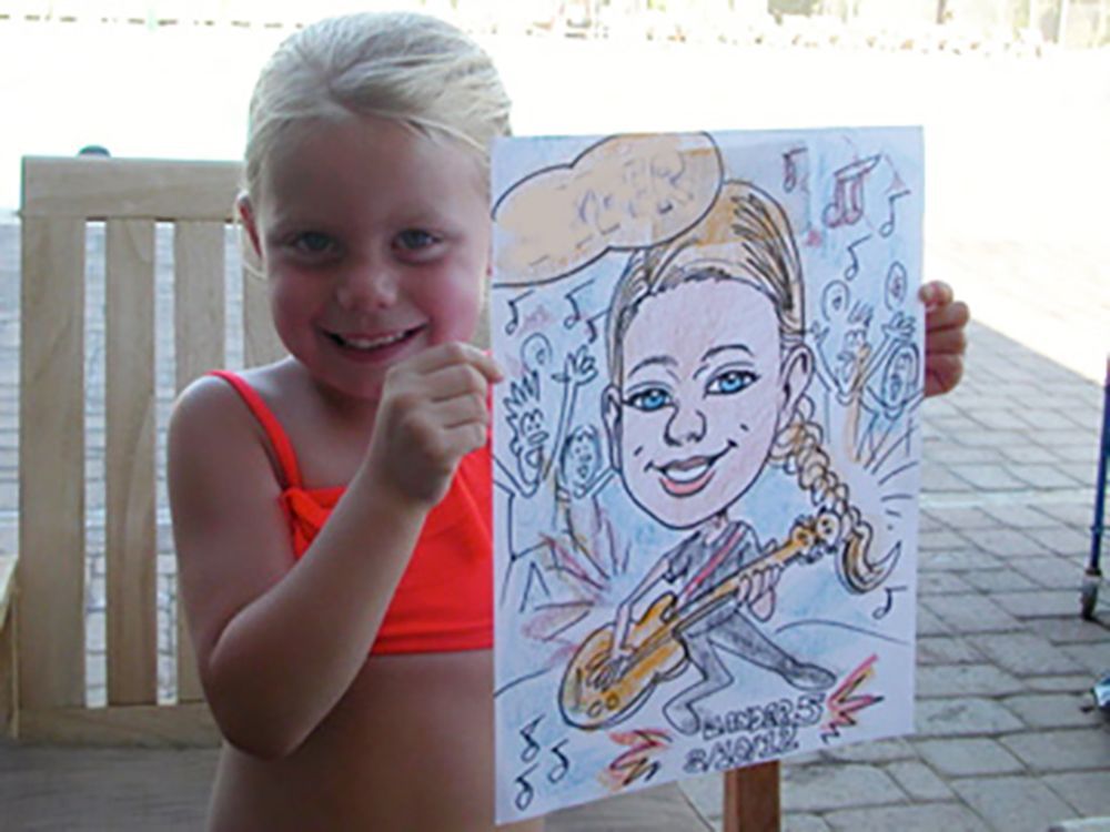 Caricatures for children