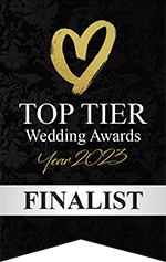 Top Tier Wedding Awards Finalist Certificate