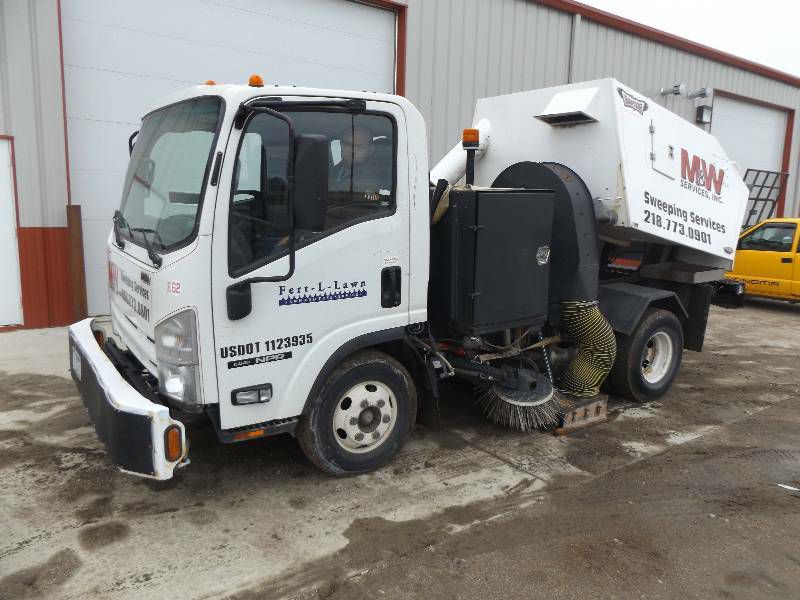 Bulk Water Hauling — Fert-L-Lawn Sweeping Truck in East Grand Forks, MN