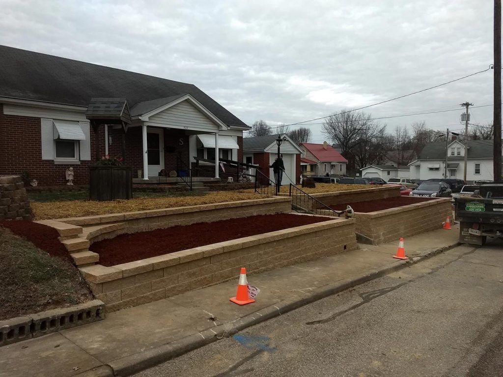 Front of a house — Jasper, IN — Green Thumb Landscaping and Garden Center 