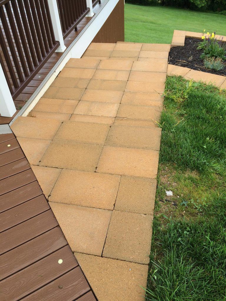 Brick walkway  — Jasper, IN — Green Thumb Landscaping and Garden Center 