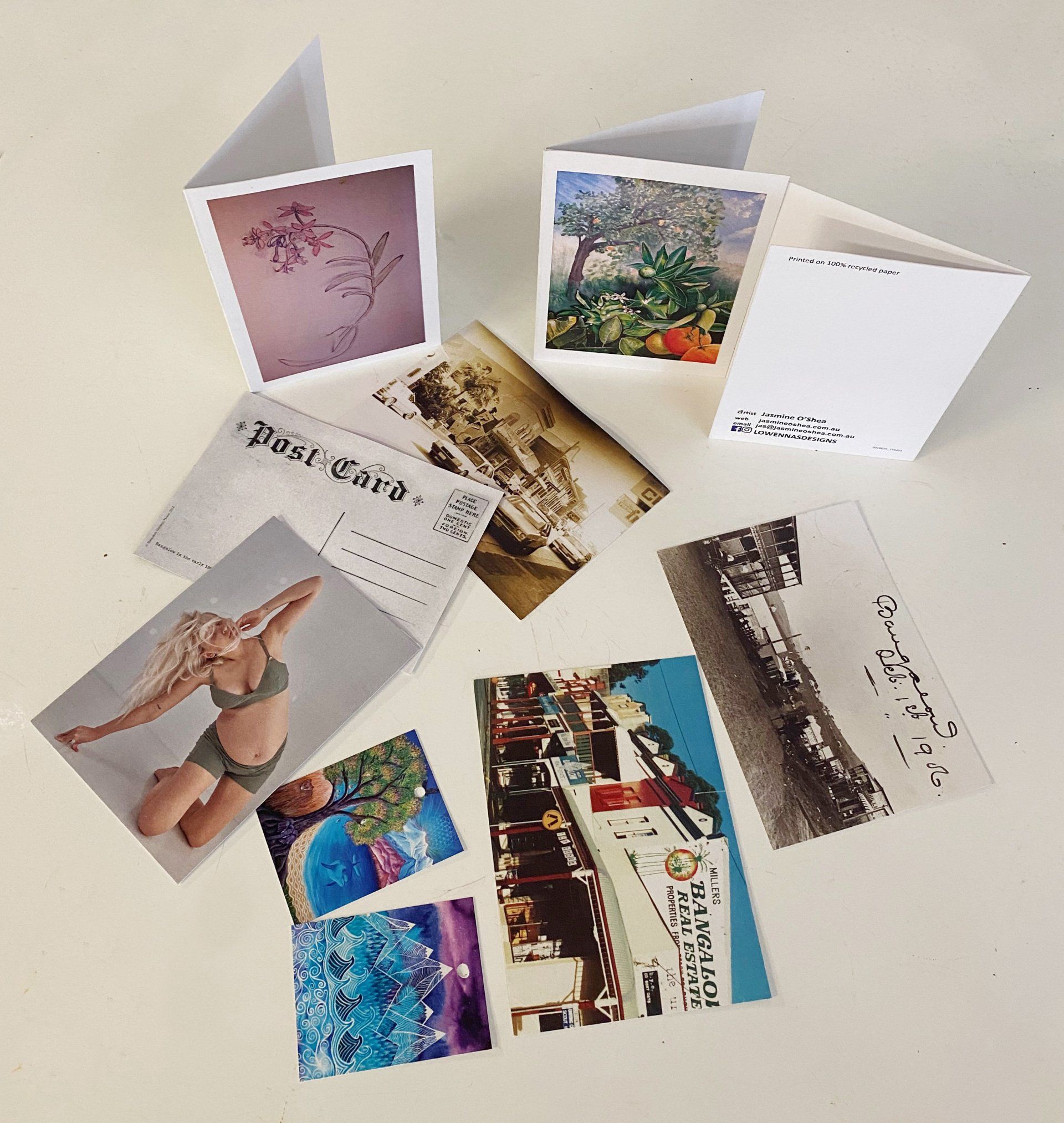 Post Card Designs — Printing Services in the Byron Bay Region, NSW
