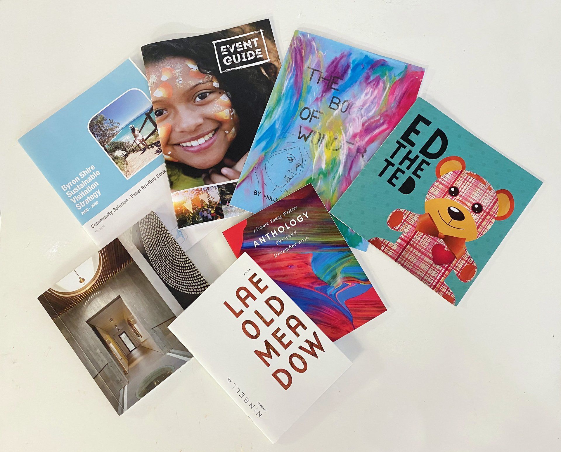 Magazines And Book Covers — Printing Services in the Byron Bay Region, NSW