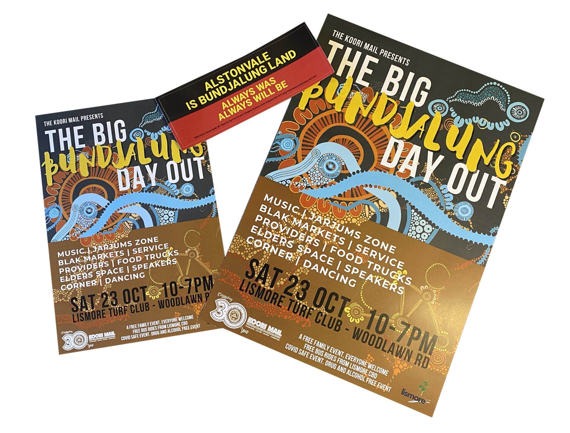 Posters Bumper Stickers— Printing Services in the Byron Bay Region, NSW