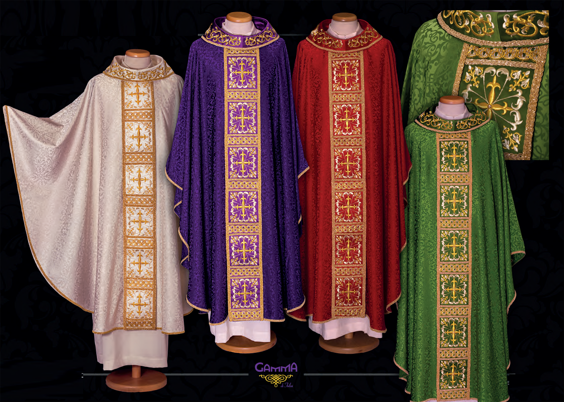 paramenti sacri vari colori