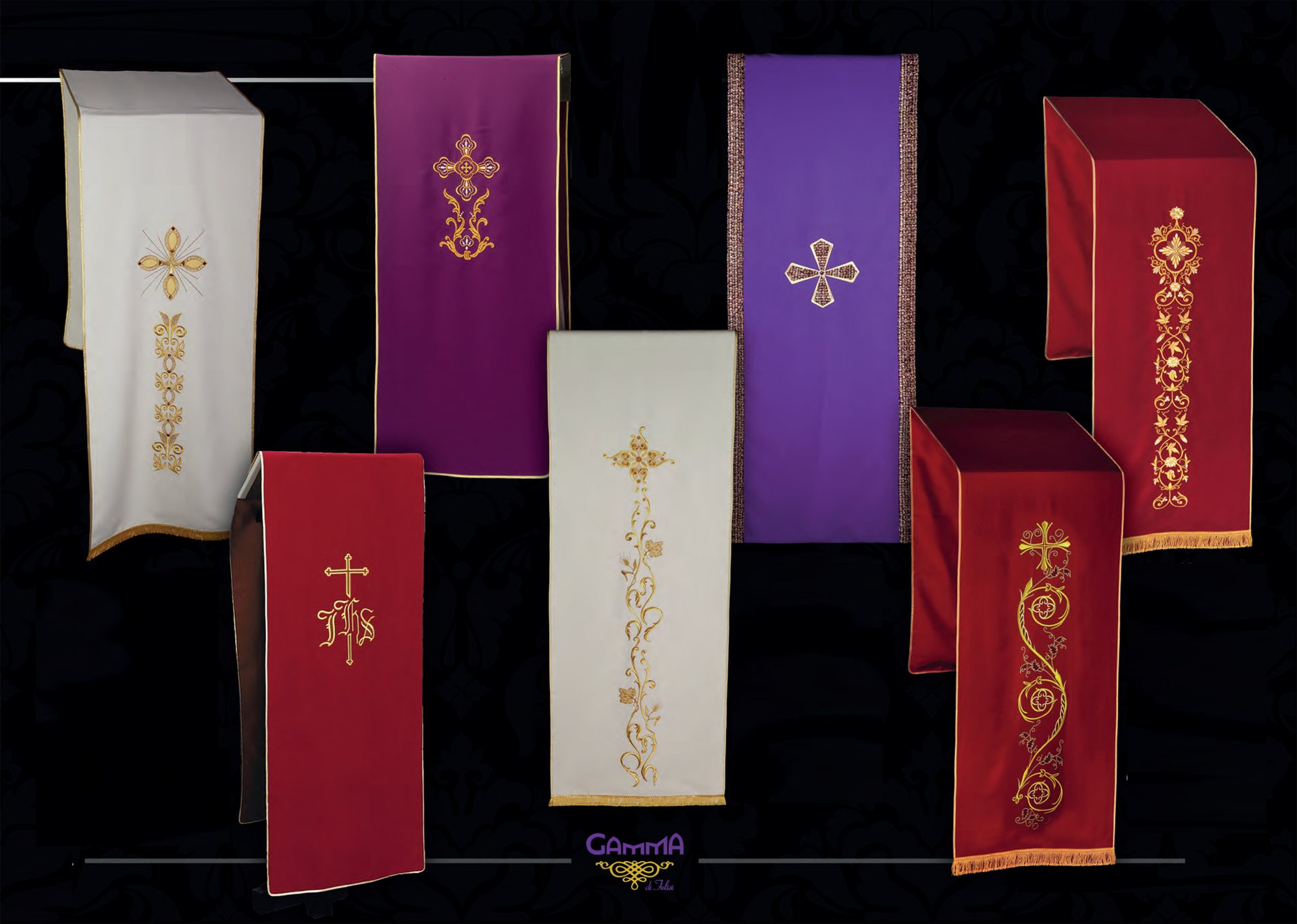 paramenti sacri vari colori