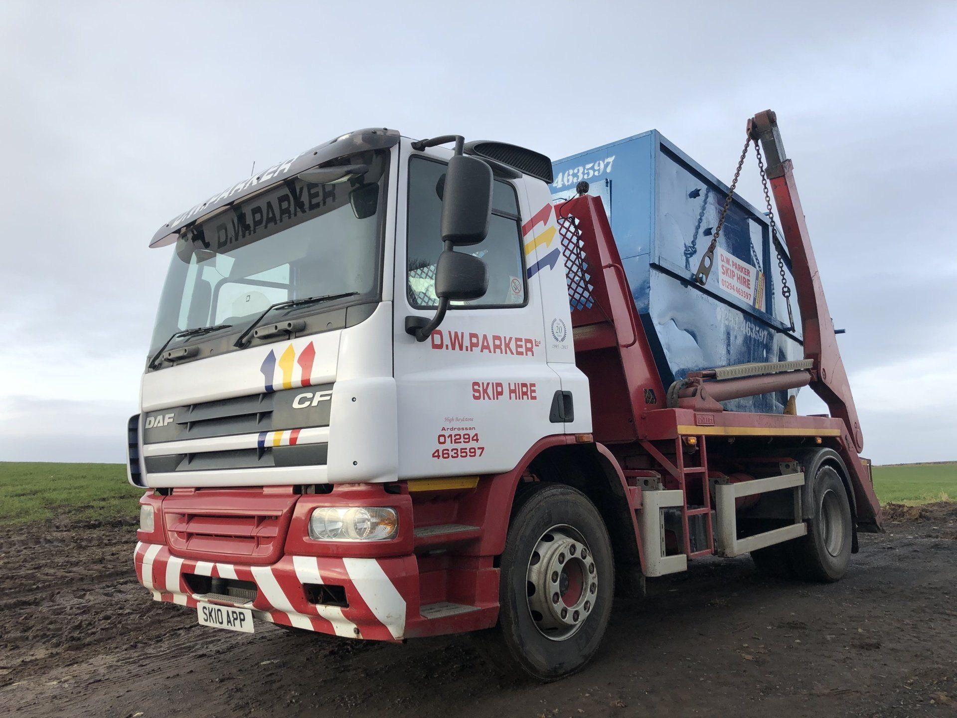 4, 6, and 8 yard skips available in Ayrshire