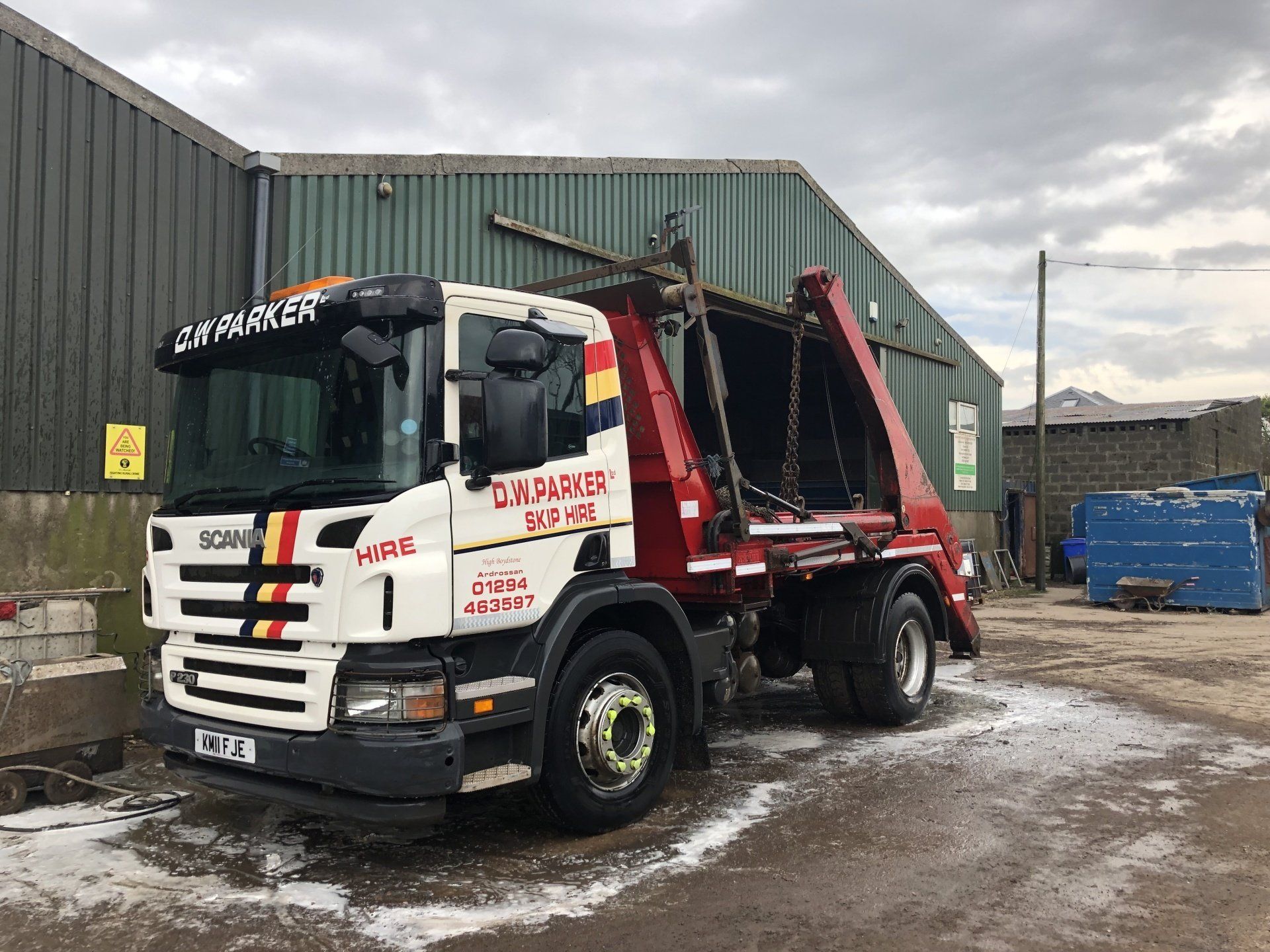 4, 6, and 8 yard skips available in Ayrshire