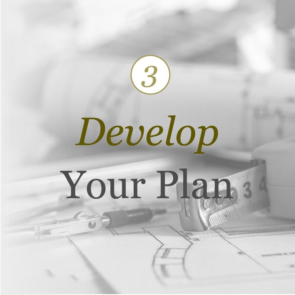 3. Develop Your Plan