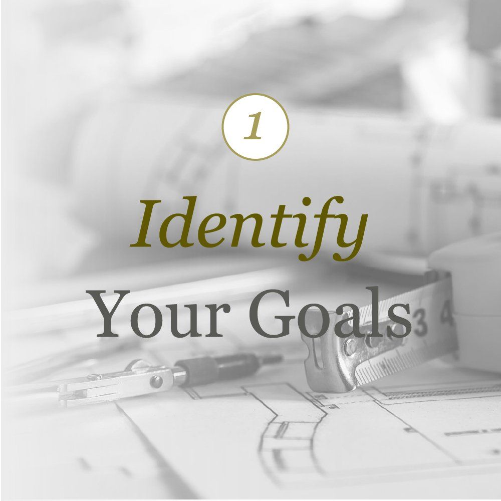 1. Identify Your Goals