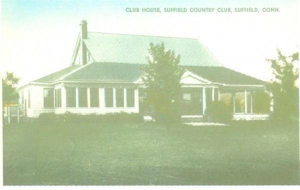 A picture of a club house with the words club house on it