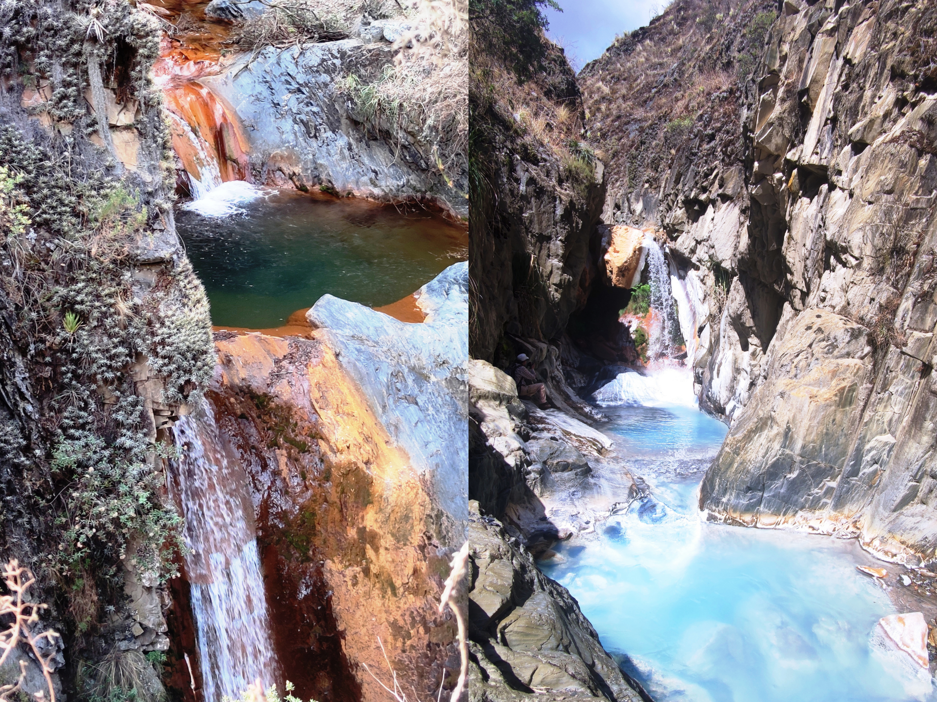 Mermaid & Colorful Waterfalls