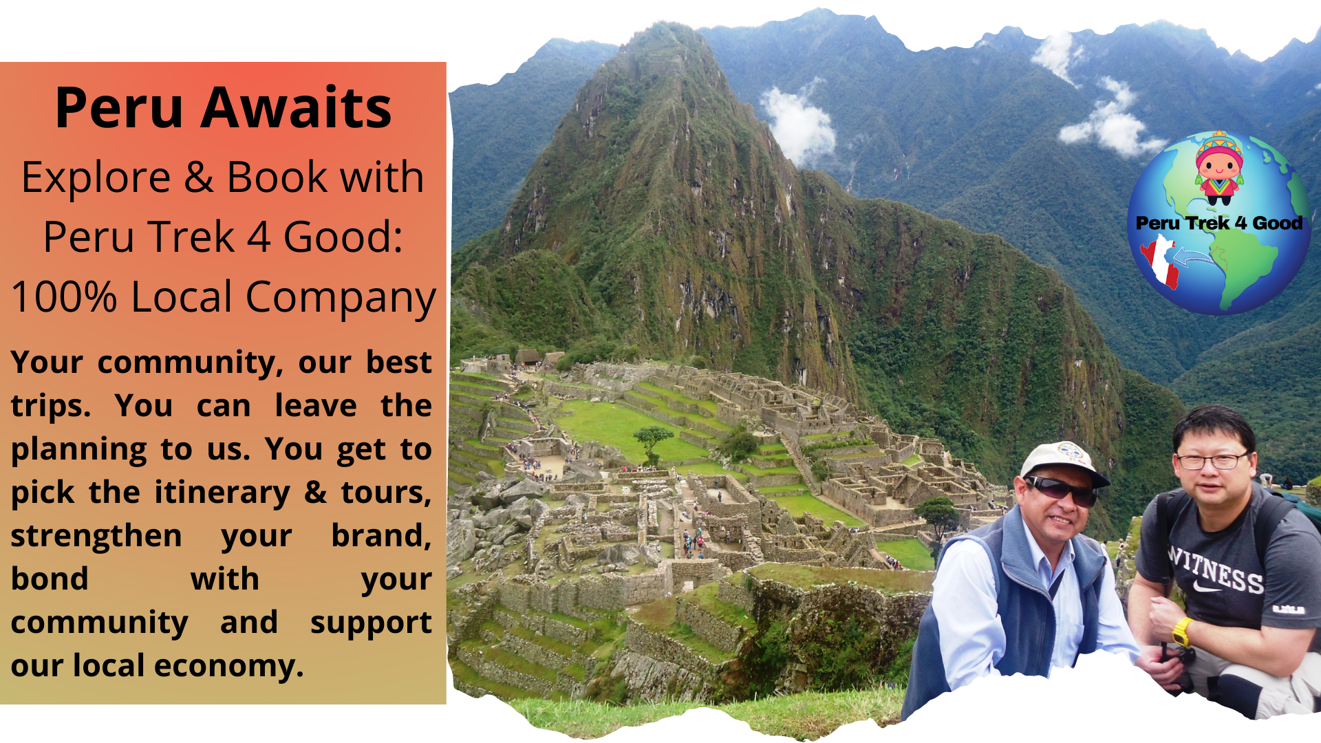 Host a Trip with a 100% Peruvian Company
