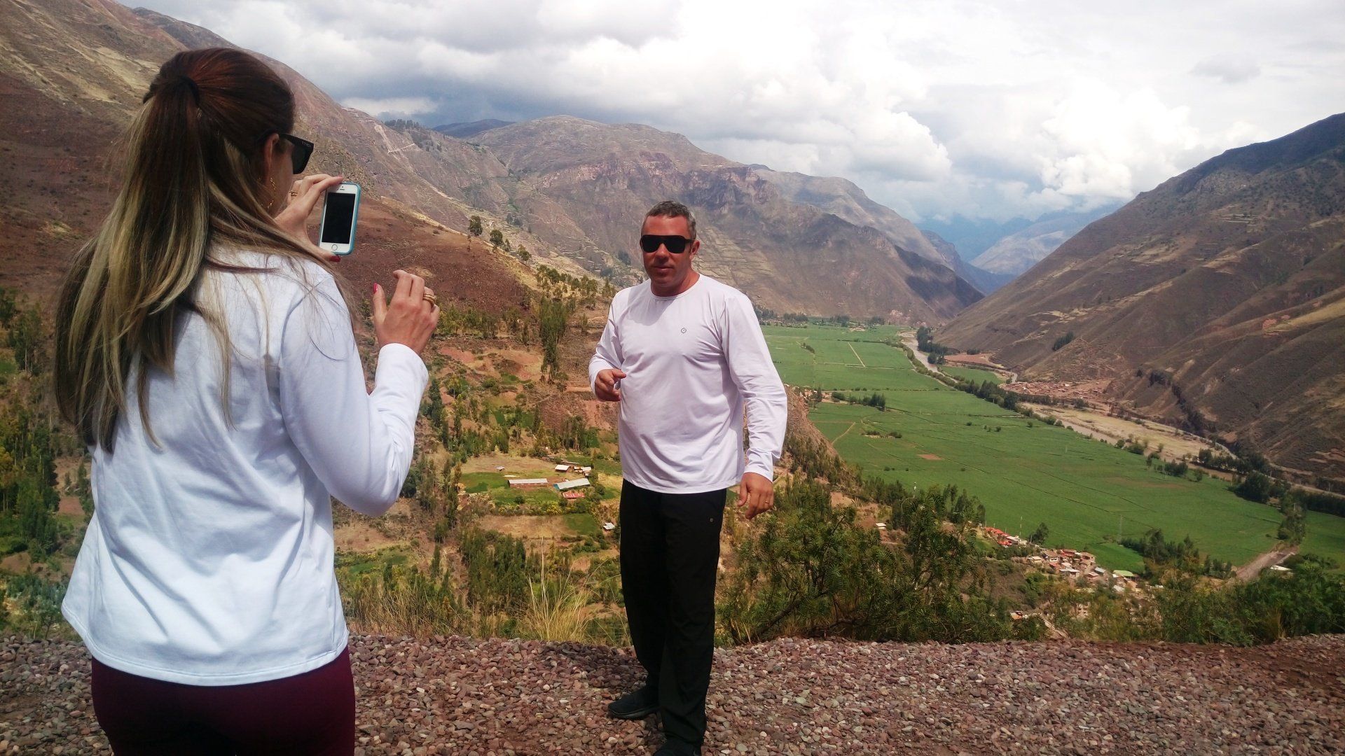 Hans visiting the Sacred Valley