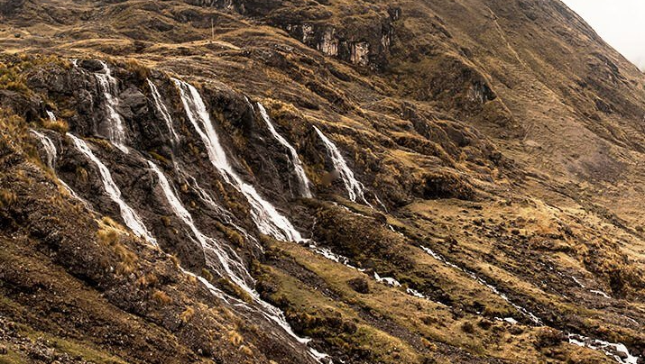 Lares Trek: Waterfalls