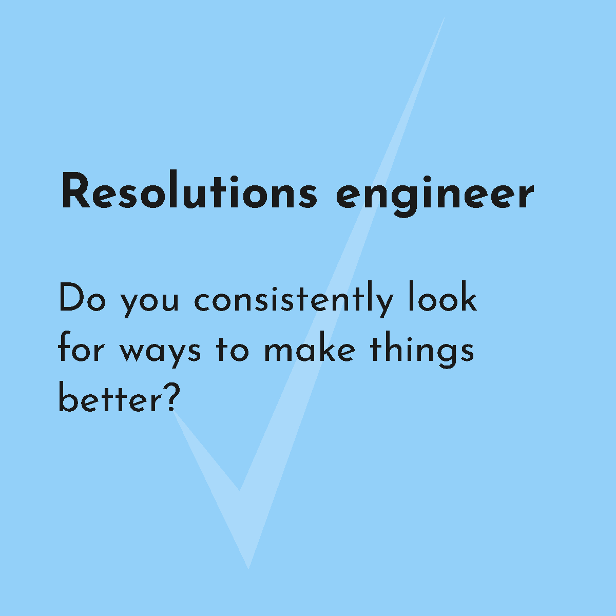 resolutions engineer