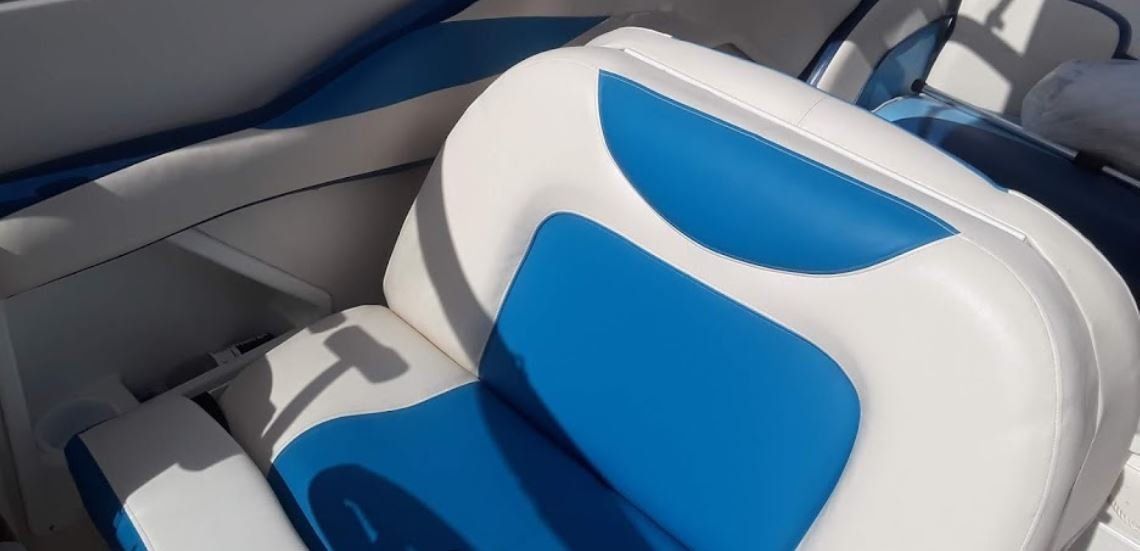 Boat seat upholstery