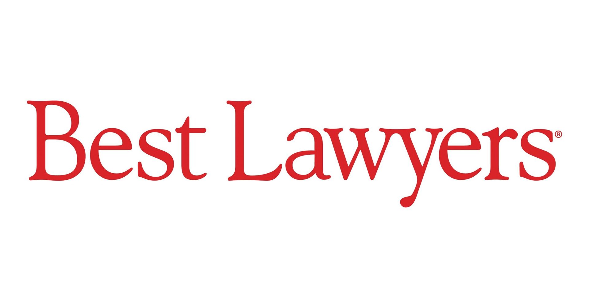 Red text logo: "Best Lawyers" in a serif font.