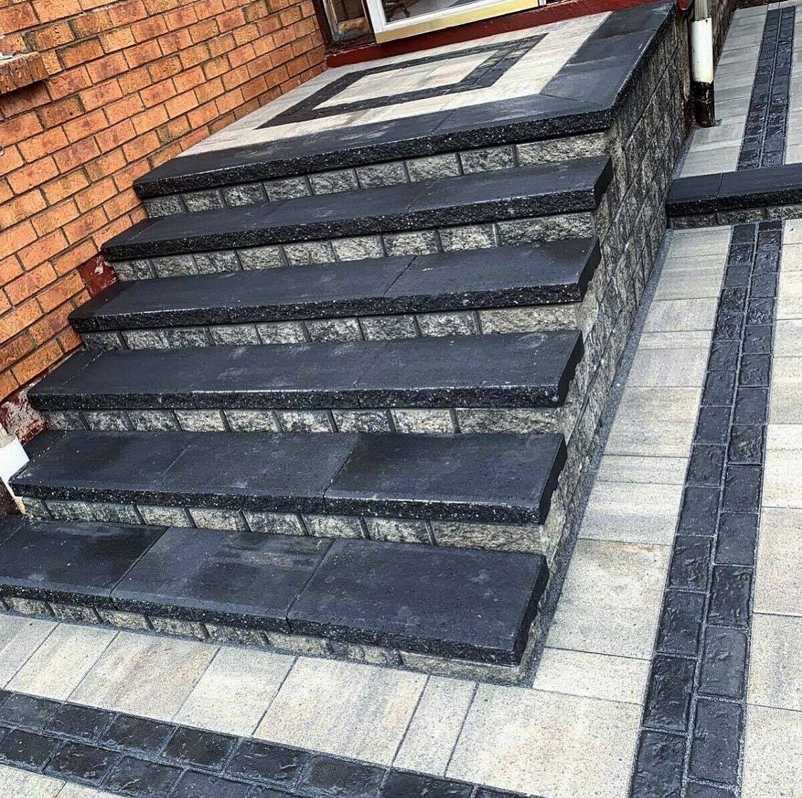 Patio Stone Steps Natural Stone Steps Markham ON