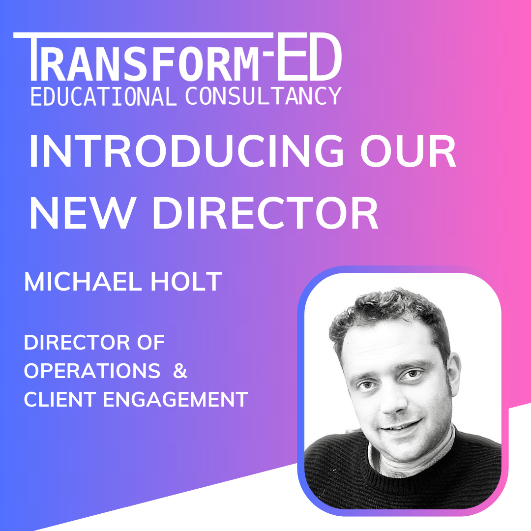 Introducing our new director Michael Holt who will be leading on operations and client engagement. 