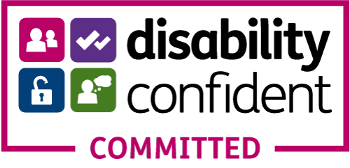 Disability confident committed badge