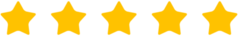 Image of five stars.