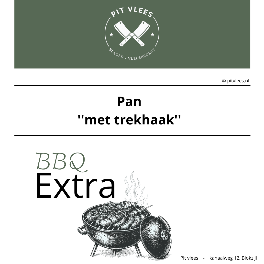 Pan (Let Op! met trekhaak)