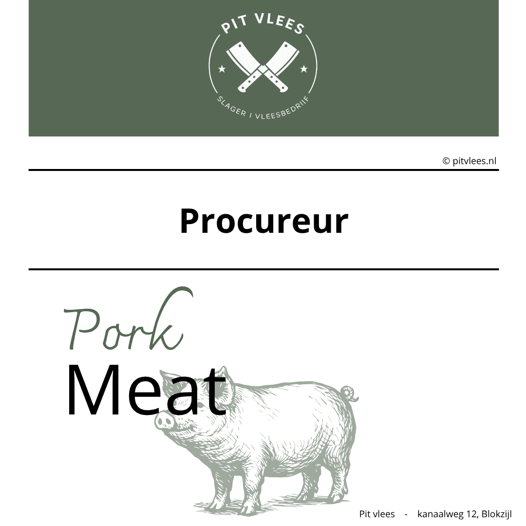 alt= pit vlees procureur