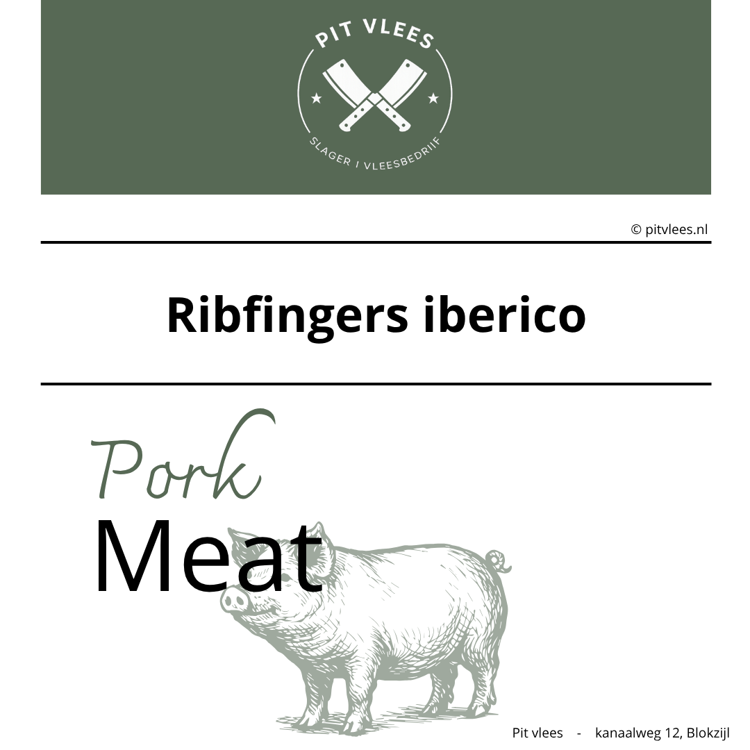 alt= pit vlees ribfingers