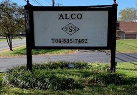 Alco Office Signage — Charlotte, NC — Alco Self Service Storage