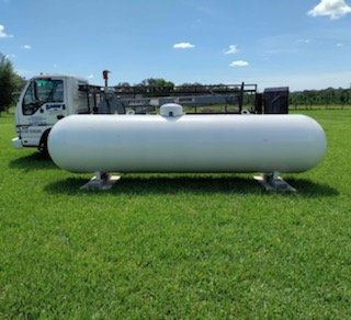 Propane Tank On Grass - Zephyrhills, FL - BAHR’S Propane Gas And A/C Inc.