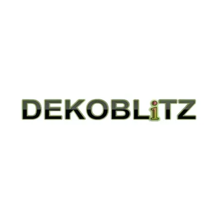 Es ist ein Logo für eine Firma namens Dekoblitz.