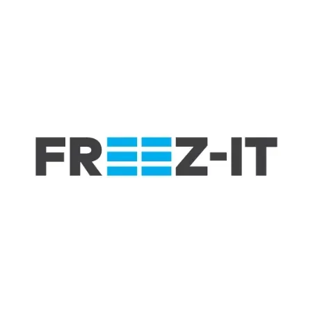 Es ist ein Logo für ein Unternehmen namens Freez-it.